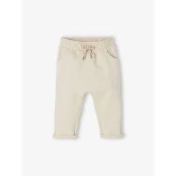 Pantalon molleton bébé garçon uni BASICS beige sable