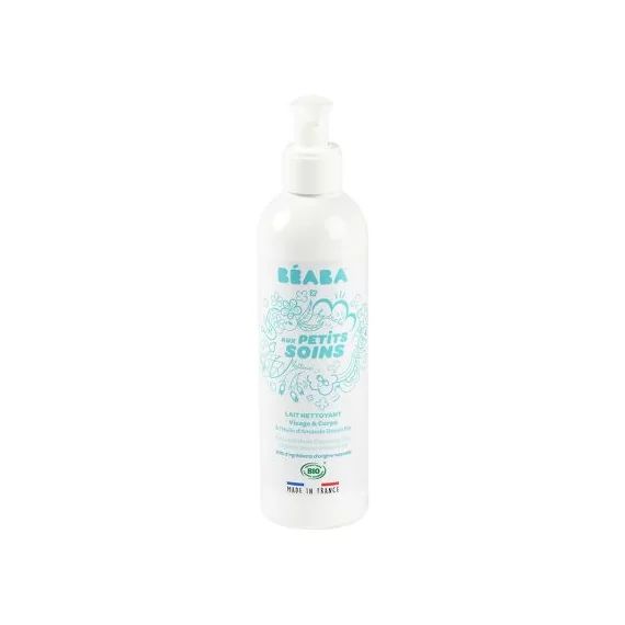Lait nettoyant visage et corps à l&rsquo;Huile d&rsquo;amande douce bio (250 ml)