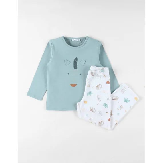 Pyjama Jersey Blanc