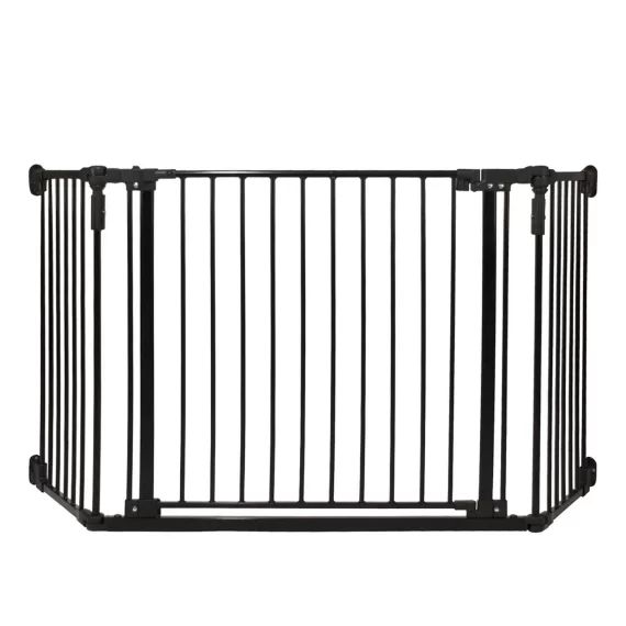Barriere Anti Feu bébé 3 Elements Noir