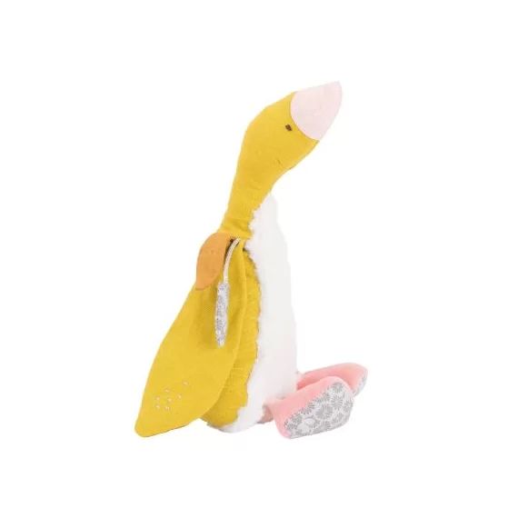 Peluche petite oie jaune Bambou Le voyage d&rsquo;Olga (23 cm)