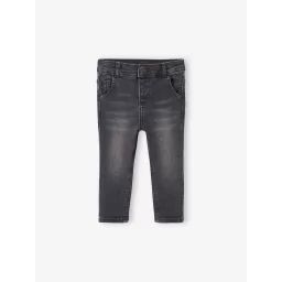Jean bébé coupe droite BASICS  denim gris