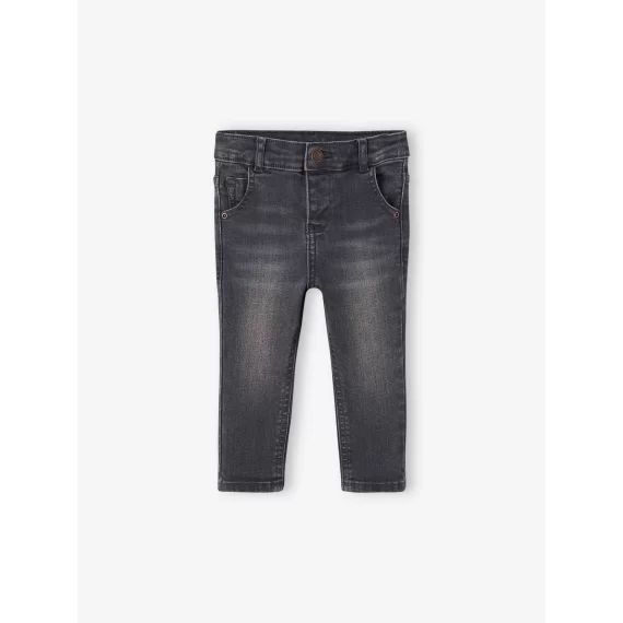 Jean bébé coupe droite BASICS  denim gris