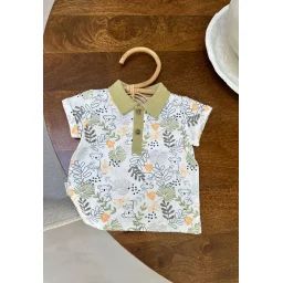 Polo Enfant Brisbane Ecru