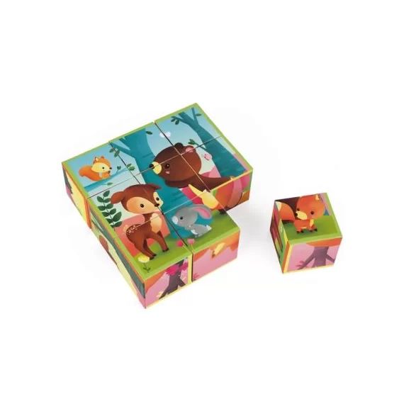 Puzzle cube Kubkid Forêt (9 cubes)
