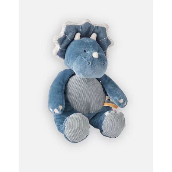 Peluche en Veloudoux® Tiga, Stegi&Ops bleu
