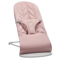 Transat Bliss – Rose poudré / Coton, matelassage Pétale / Gris clair