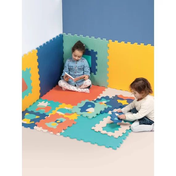 Jumbo tapis mousse LUDI multicolore