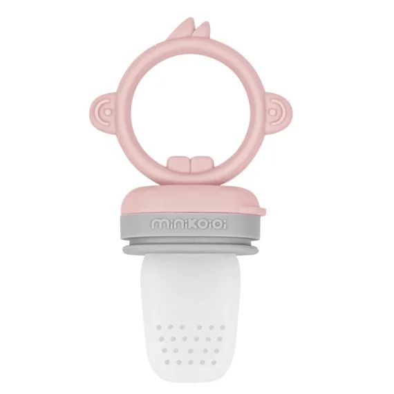 Grignoteur Bébé En Silicone Innovant Rose