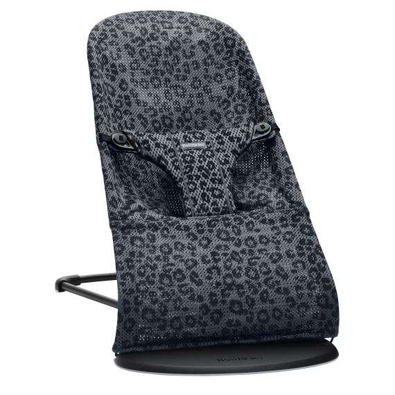 Transat Bliss – Anthracite/Léopard / Mesh / Noir