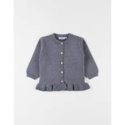 Cardigan En Tricot Gris
