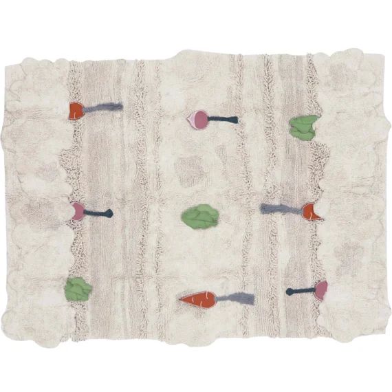 Tapis lavable Veggie Garden x Oli & Carol (120 x 160 cm)