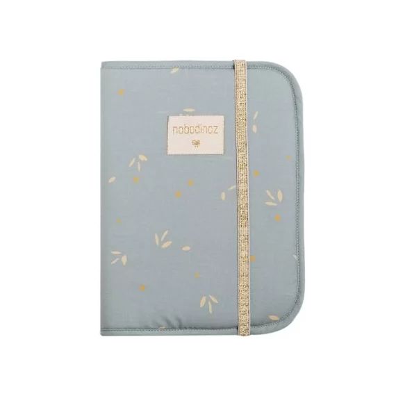 Protège carnet de santé Poema Willow Soft Blue