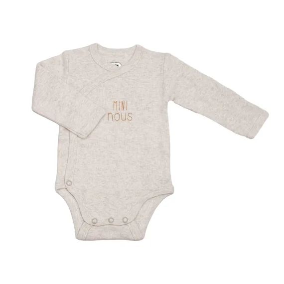 Body Bébé Manche Longues Ecru
