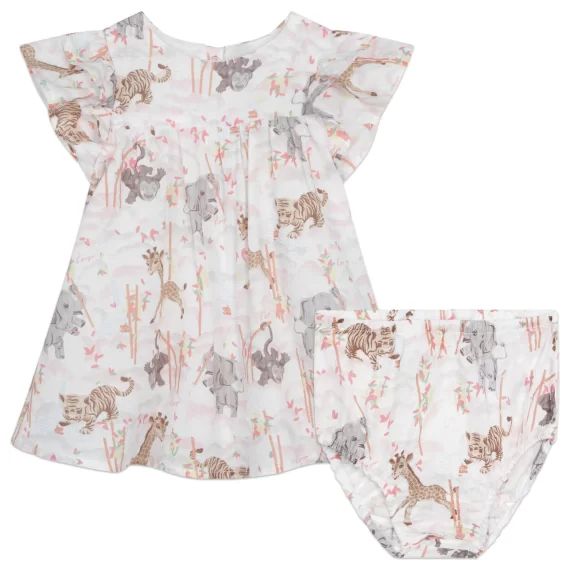 Ensemble robe et culotte Fille Blanc