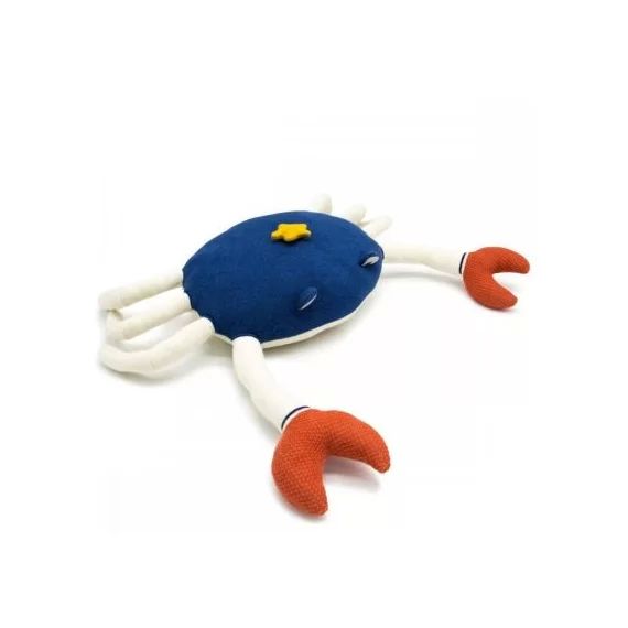 Coussin crabe bleu marine (26 x 60 cm)