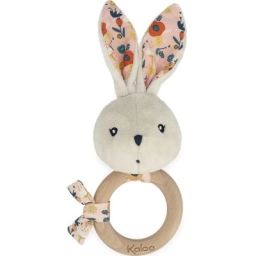 Hochet lapin coquelicot K&rsquo;doux (12 cm)