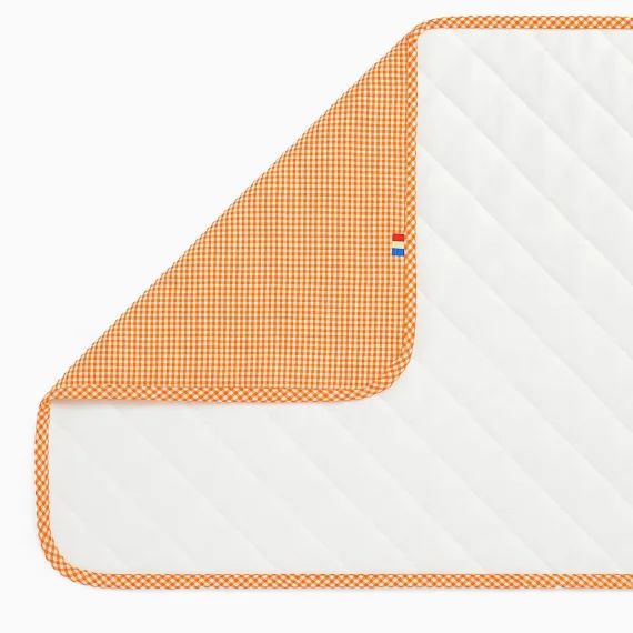 Tapis À Langer Nomade En Coton Bio Vichy