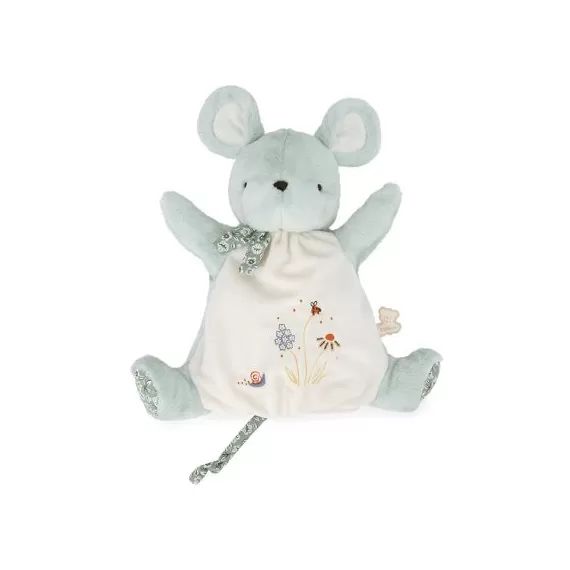 Doudou marionnette souris (24 cm)