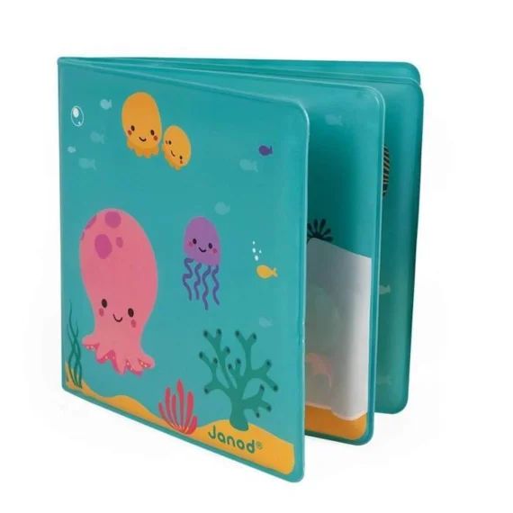 Jouets De Bain – Janod – Mon Livre Magique – Bois – Bleu – Multicolore – Mixte – A Partir De 3 Ans Bleu