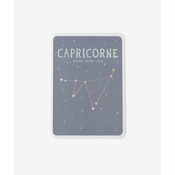 Carte poster zodiac capricorne bébé –  – Soldes