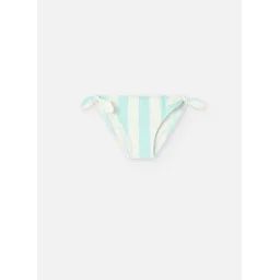 Culotte Avec Nœuds Et Imprimé Rayé Vert