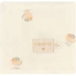 Lange en coton bio Baby Love fleur Blossom (70 x 70 cm)