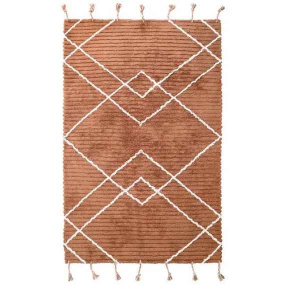 Tapis Enfant Style Berbère Lässa Toffee S – Nattiot Marron