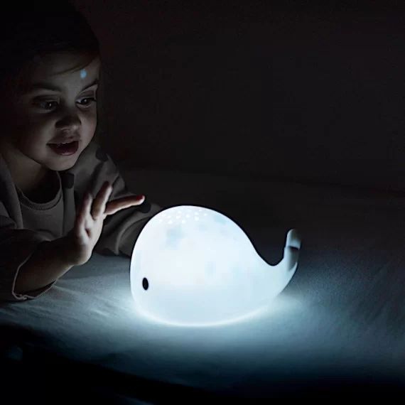 Projecteur baleine Moby rechargeable