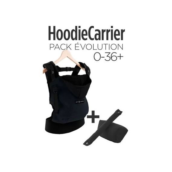 Pack Evolution porte bébé HoodieCarrier Forest + accessoires