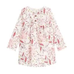 Robe Bébé Fille En Gaze De Coton Birdy Rose