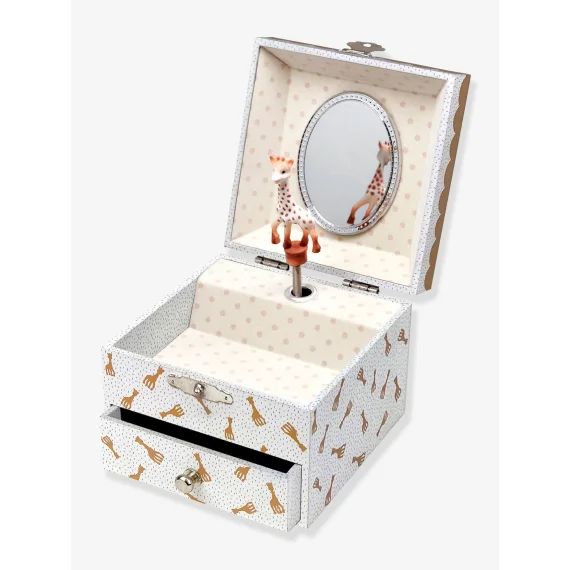 Boîte à Musique Cube Sophie la Girafe – TROUSSELIER camel