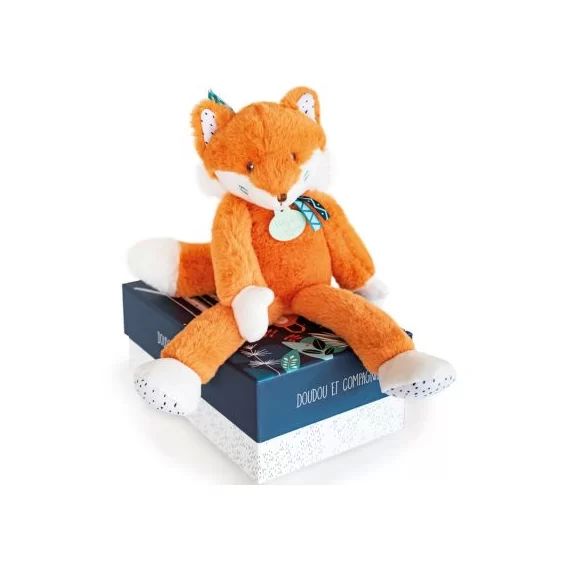 Coffret peluche Tiwipi renard (30 cm)