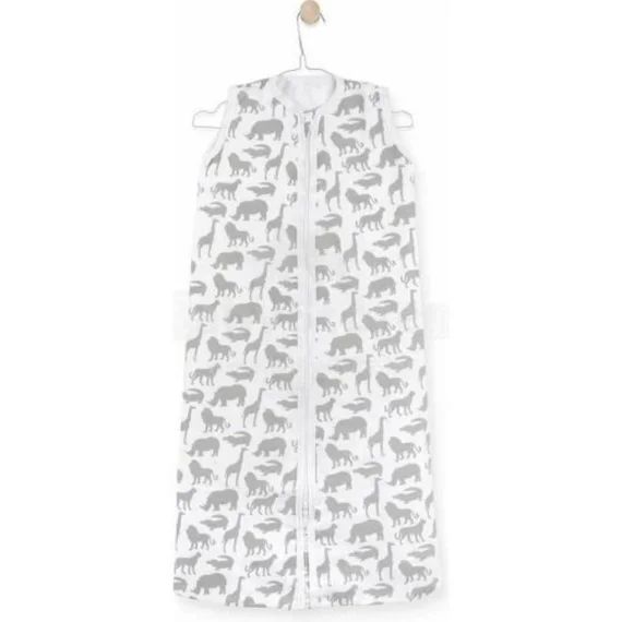 Gigoteuse Été En Gaze De Coton Safari Stone Gris – Jollein Gris