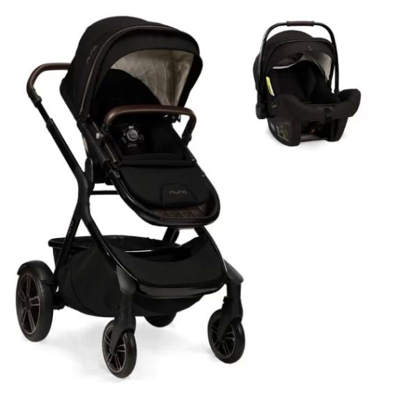 Poussette Nuna Demi Grow + Coque Auto Pipa Next – Riveted