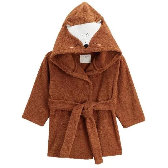 Peignoir De Bain Bébé – Petit Beguin – Paolo – Marron – 100% Coton – Mixte Marron