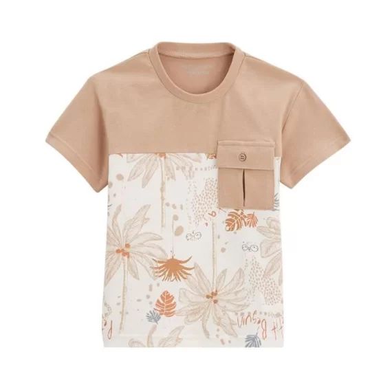T-shirt Garçon Bachata Marron