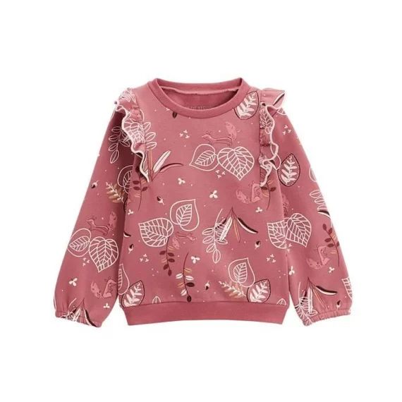 Sweat-shirt En Molleton Bébé Fille Léonie Rose