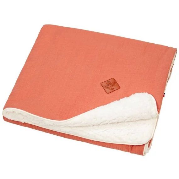 Couverture En Sherpa Orange