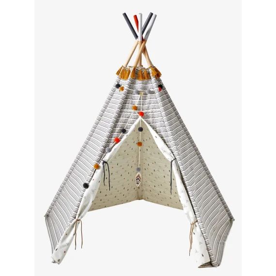Tipi réversible Géronimo multicolore