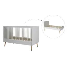 Lit évolutif Cocoon Ice White (140x70cm)