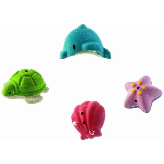 Mes Animaux Marins Pour Le Bain Bleu