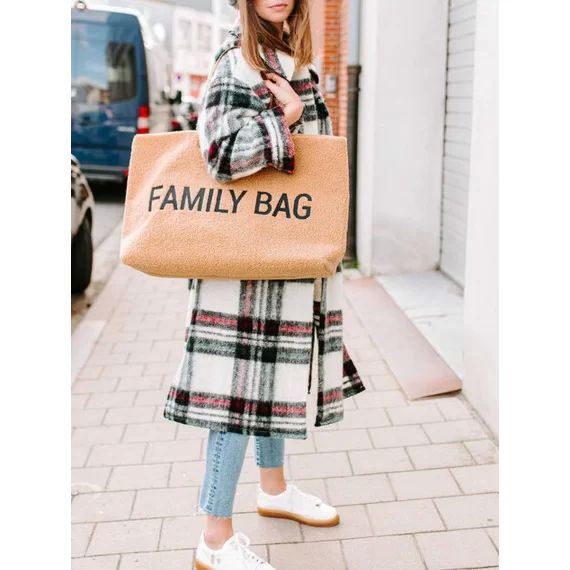 Sac à langer Family Bag CHILDHOME teddy beige