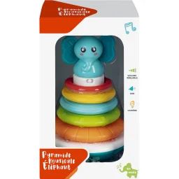 Pyramide Éléphant Musicale Multicolore