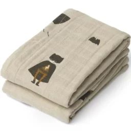 Lot de 2 langes Lewis Superhero Dune mix (65 x 65 cm)