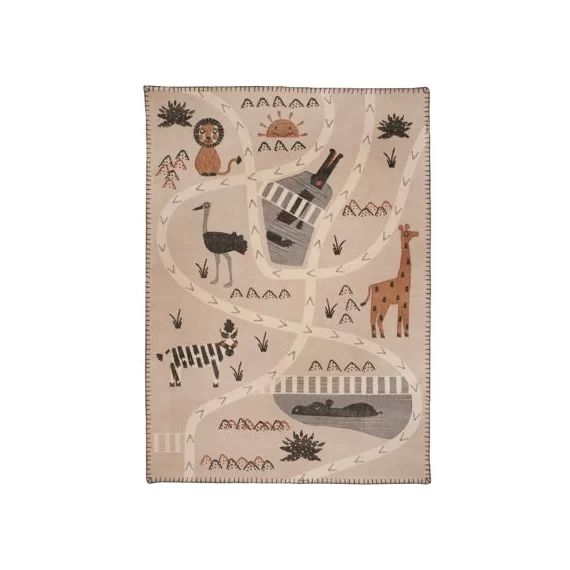 Tapis rectangulaire Little Savannah (100 x 140 cm)