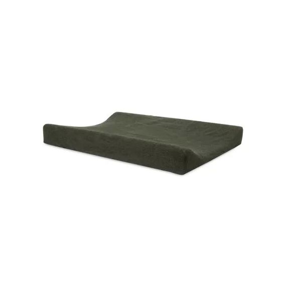 Housse de matelas à langer en éponge Leaf Green (50 x 70 cm)