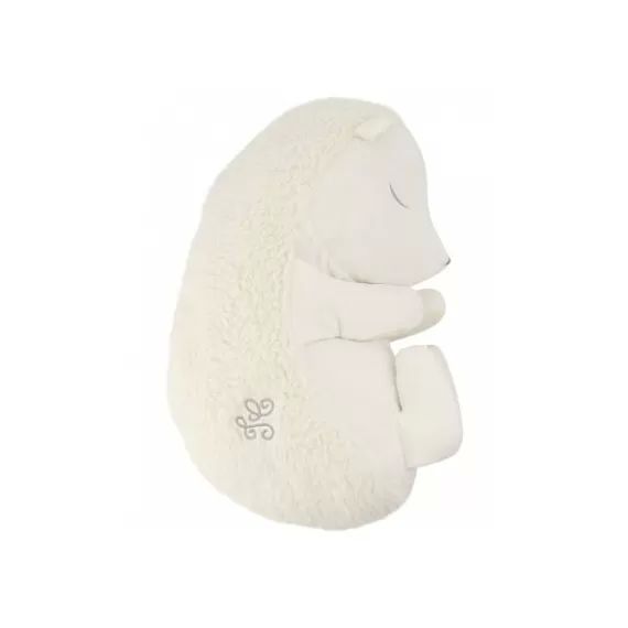 Grande peluche Les dormeurs Hérisson écru (60 cm)