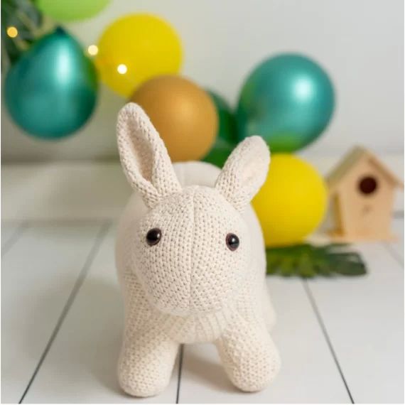 Peluche mini lapin amigurumi