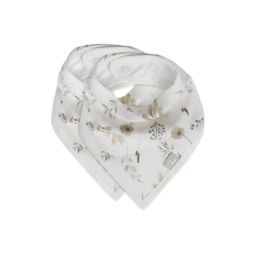 Bavoir bandana Wild Flowers (Pack x2)